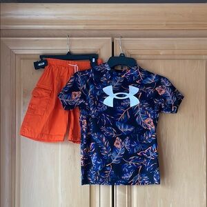 Under Armour Kids Set - Blue and Orange